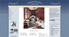 Desktop Screenshot of johanssonsdininghouse.com
